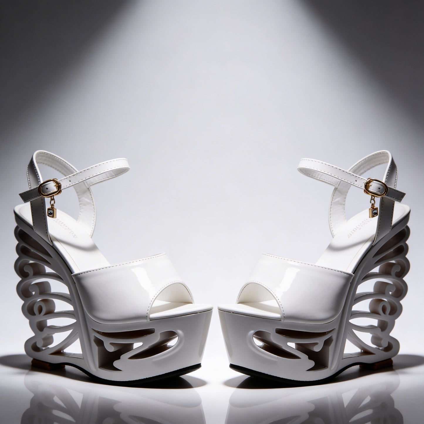 Orfeo Sculptural Wedge Sandals Collection