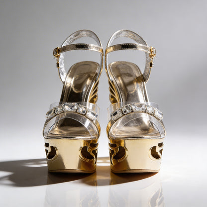 Orfeo Sculptural Wedge Sandals Collection