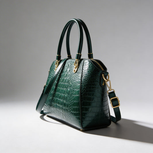 Bellari Luxe Croc Handbag