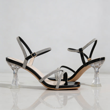 Solenne Grace Evening Sandals