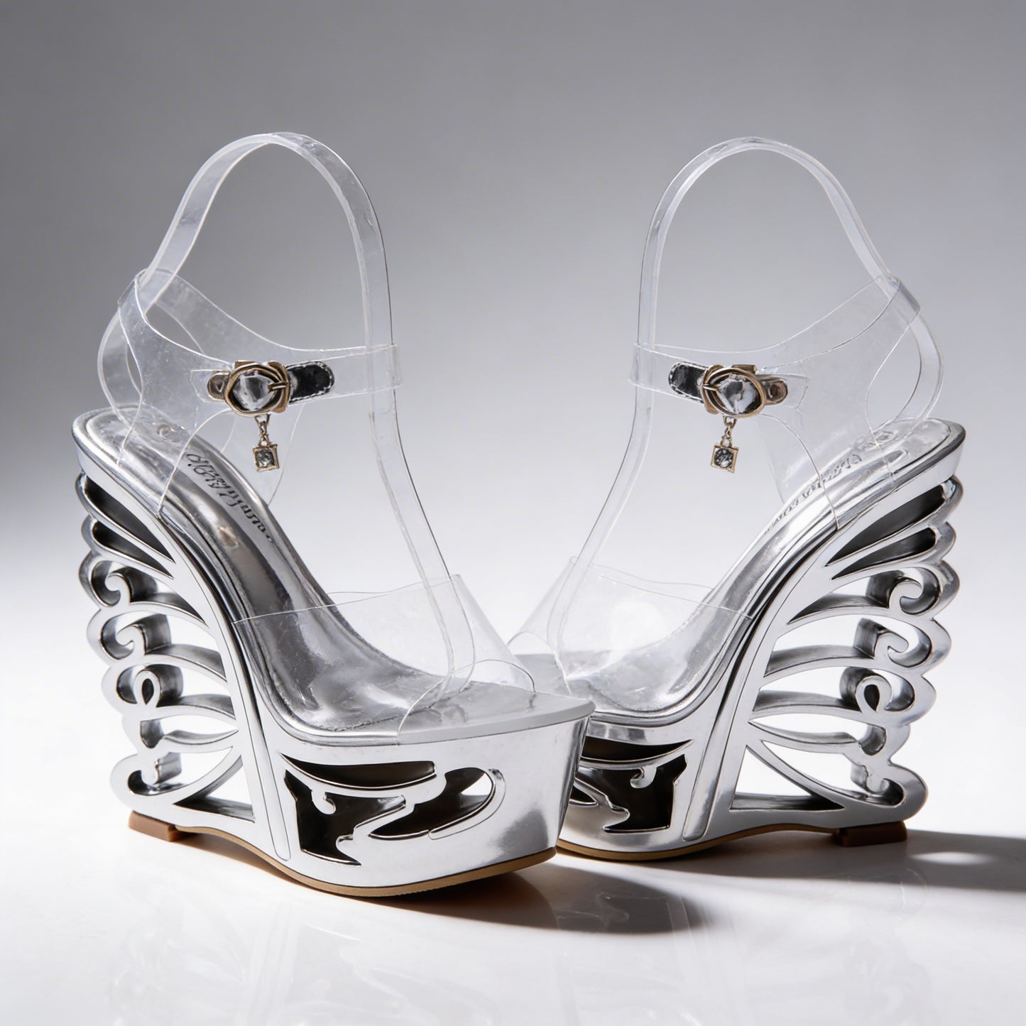 Orfeo Sculptural Wedge Sandals Collection