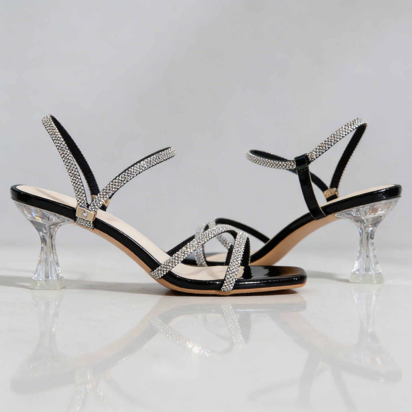 Solenne Grace Evening Sandals