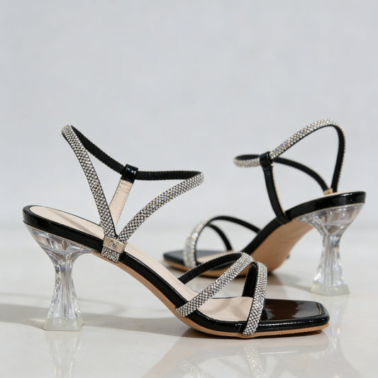 Solenne Grace Evening Sandals