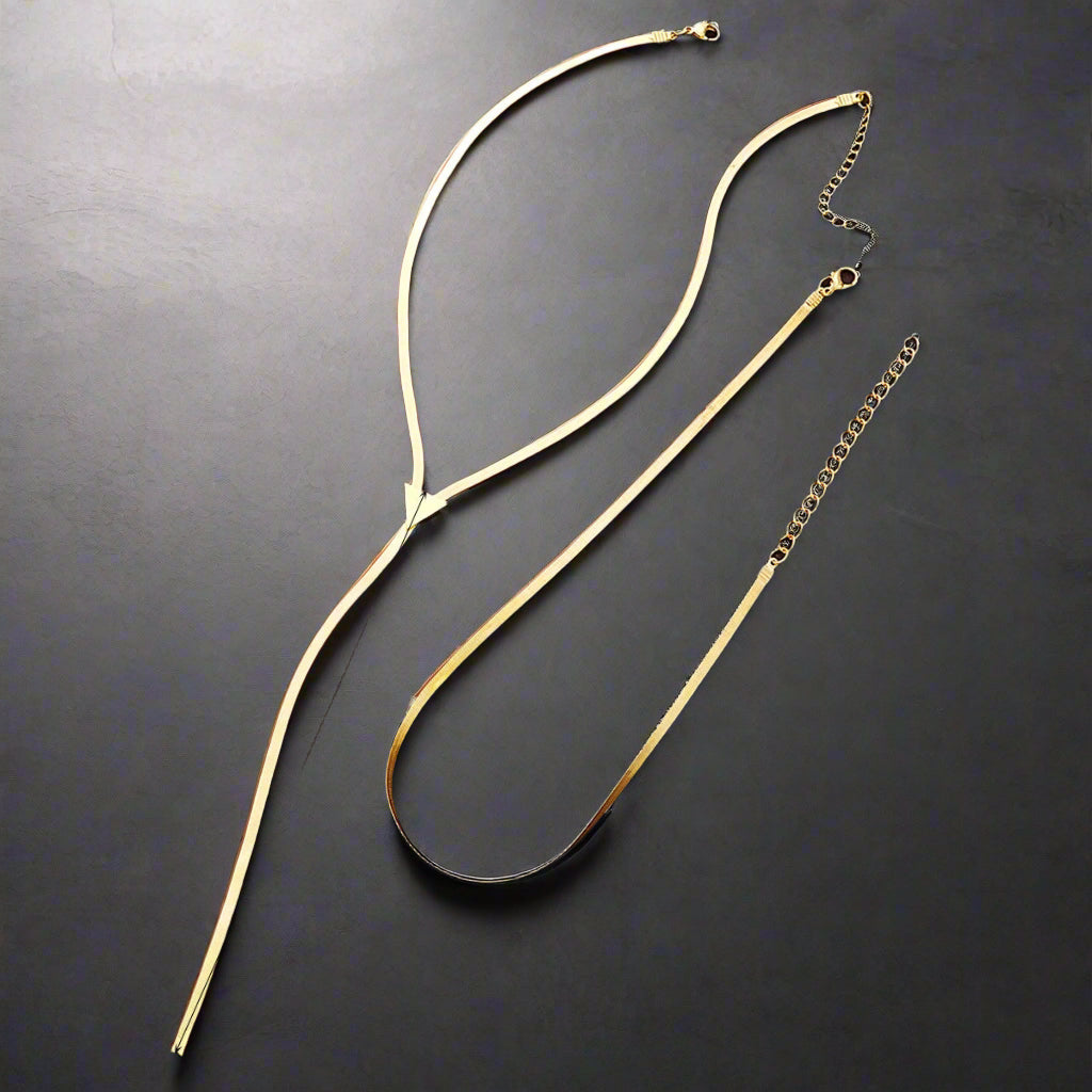 Serata Bold Duo Necklace