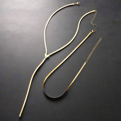 Serata Bold Duo Necklace