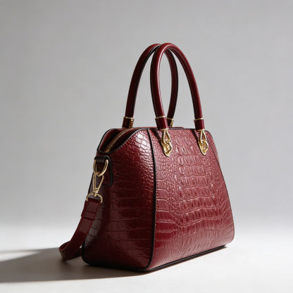 Bellari Luxe Croc Handbag