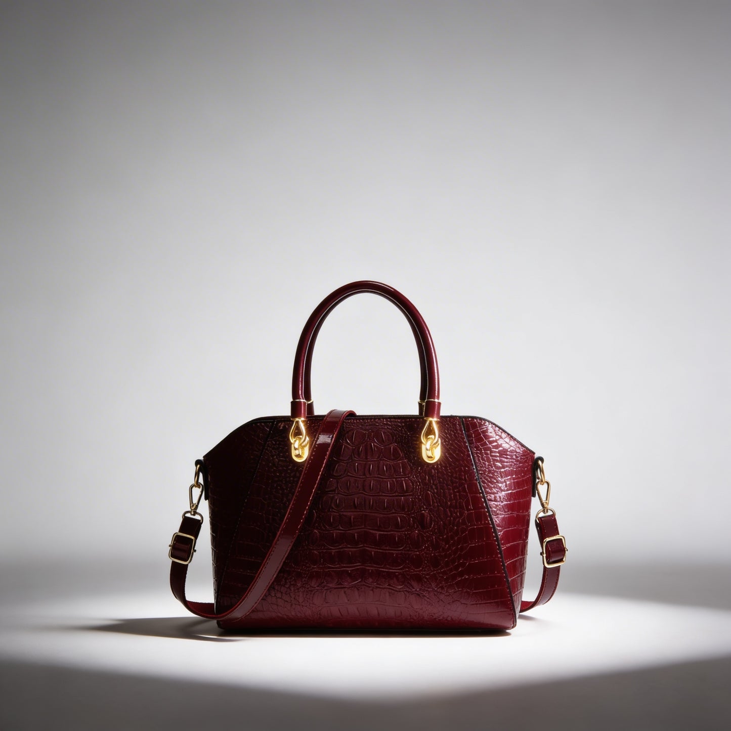 Bellari Luxe Croc Handbag