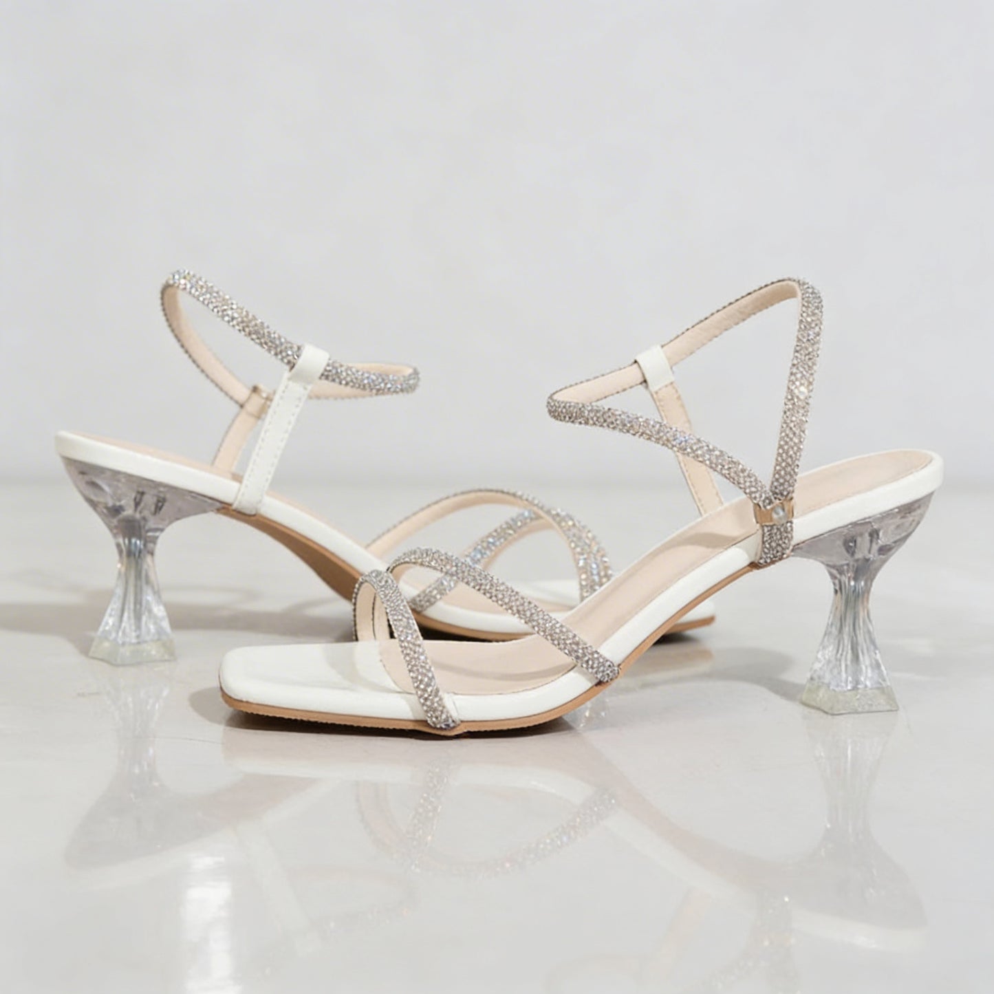 Solenne Grace Evening Sandals